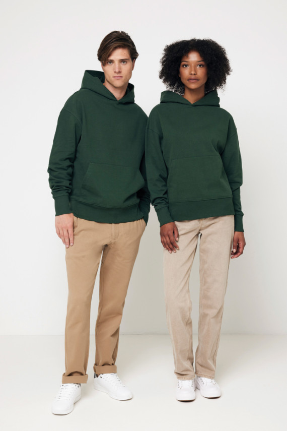 Mikina s kapucí IQONIQ Yoho relaxed fit z recykl. bavlny