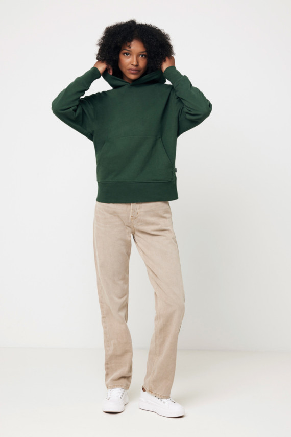 Mikina s kapucí IQONIQ Yoho relaxed fit z recykl. bavlny