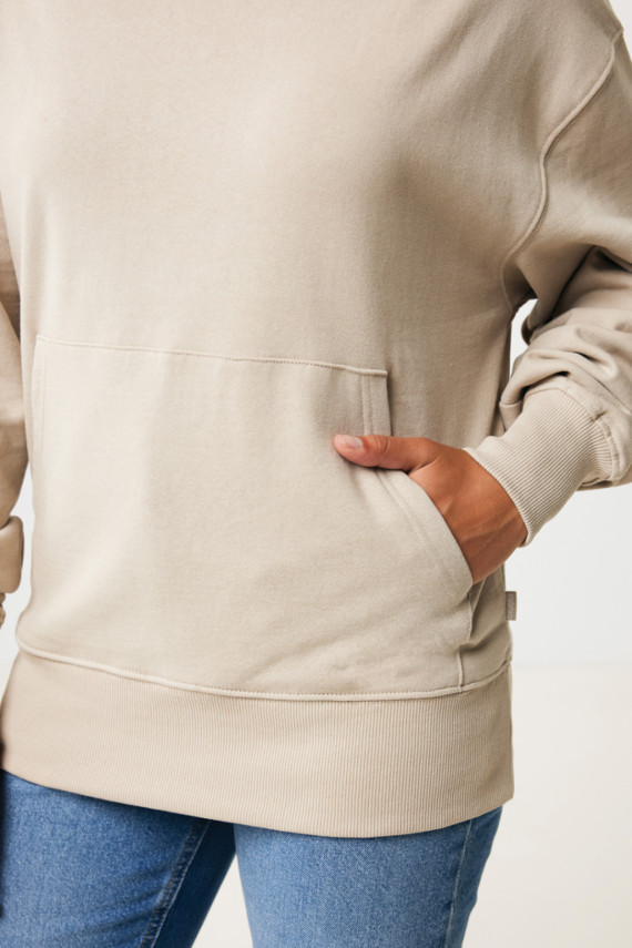 Mikina s kapucí IQONIQ Yoho relaxed fit z recykl. bavlny