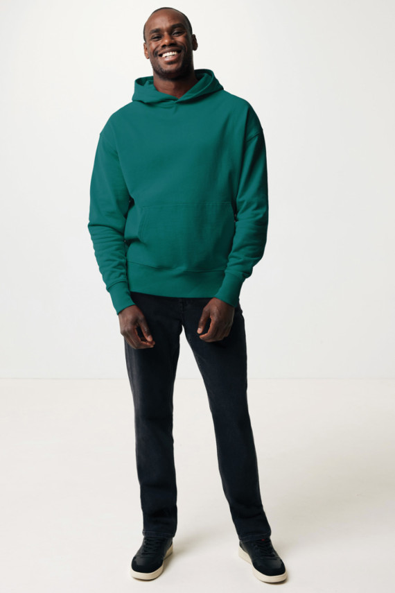 Mikina s kapucí IQONIQ Yoho relaxed fit z recykl. bavlny