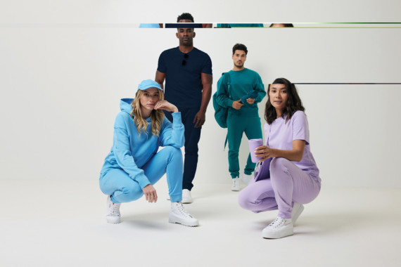 Mikina s kapucí IQONIQ Yoho relaxed fit z recykl. bavlny