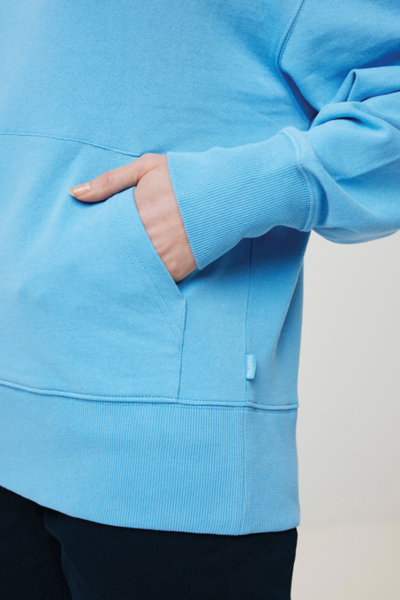 Mikina s kapucí IQONIQ Yoho relaxed fit z recykl. bavlny