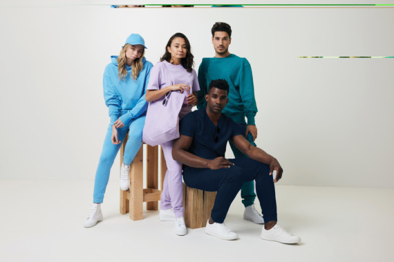 Mikina s kapucí IQONIQ Yoho relaxed fit z recykl. bavlny