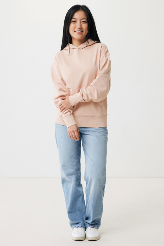 Mikina s kapucí IQONIQ Yoho relaxed fit z recykl. bavlny