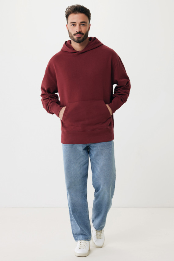 Mikina s kapucí IQONIQ Yoho relaxed fit z recykl. bavlny