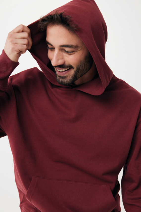 Mikina s kapucí IQONIQ Yoho relaxed fit z recykl. bavlny