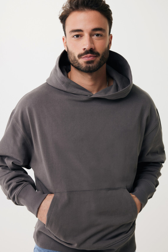 Mikina s kapucí IQONIQ Yoho relaxed fit z recykl. bavlny