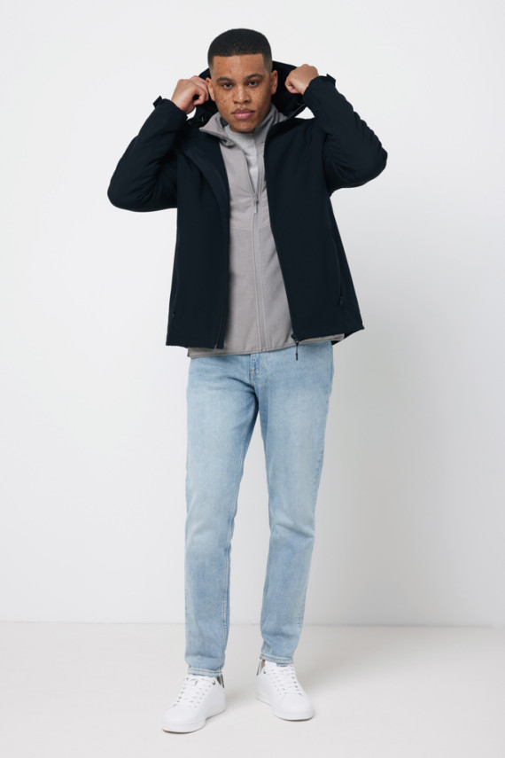 Micro fleece mikina IQONIQ Trivor z recykl. polyesteru