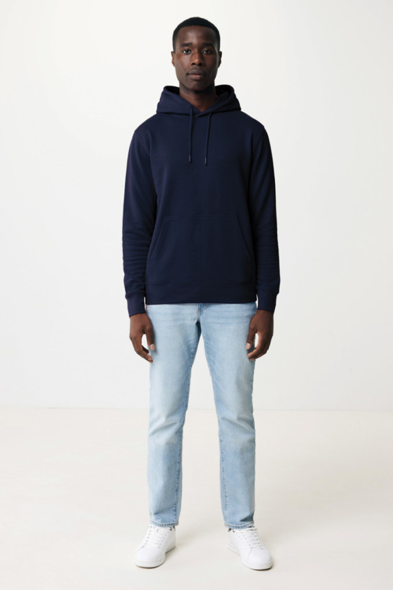 Lehká mikina s kapucí IQONIQ Rila z recykl. bavlny