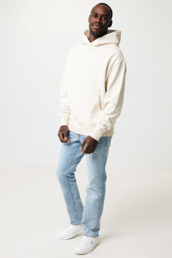 Lehká mikina s kapucí IQONIQ Rila z recykl. bavlny