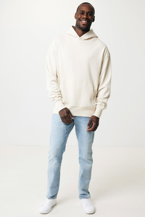 Lehká mikina s kapucí IQONIQ Rila z recykl. bavlny