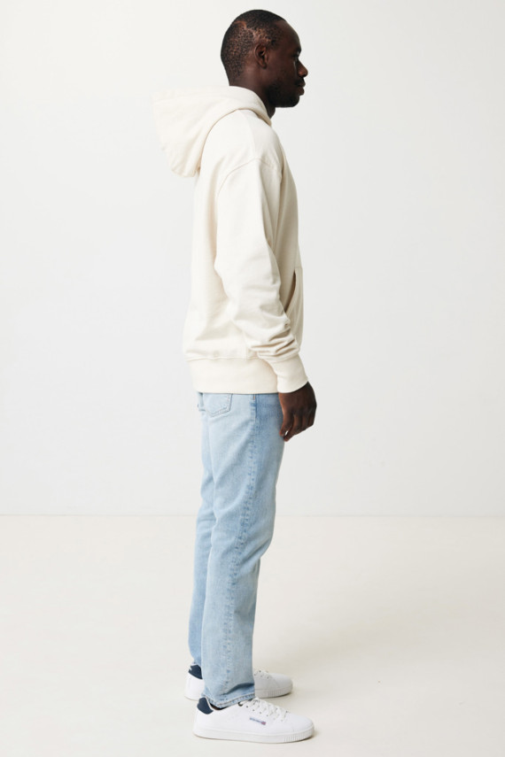 Lehká mikina s kapucí IQONIQ Rila z recykl. bavlny