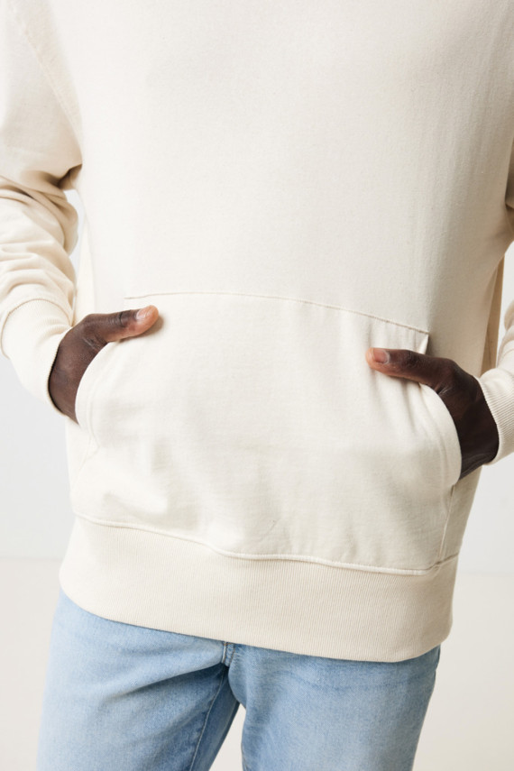 Lehká mikina s kapucí IQONIQ Rila z recykl. bavlny