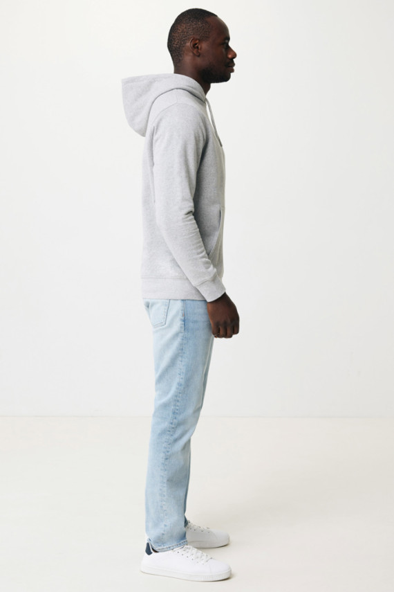 Lehká mikina s kapucí IQONIQ Rila z recykl. bavlny