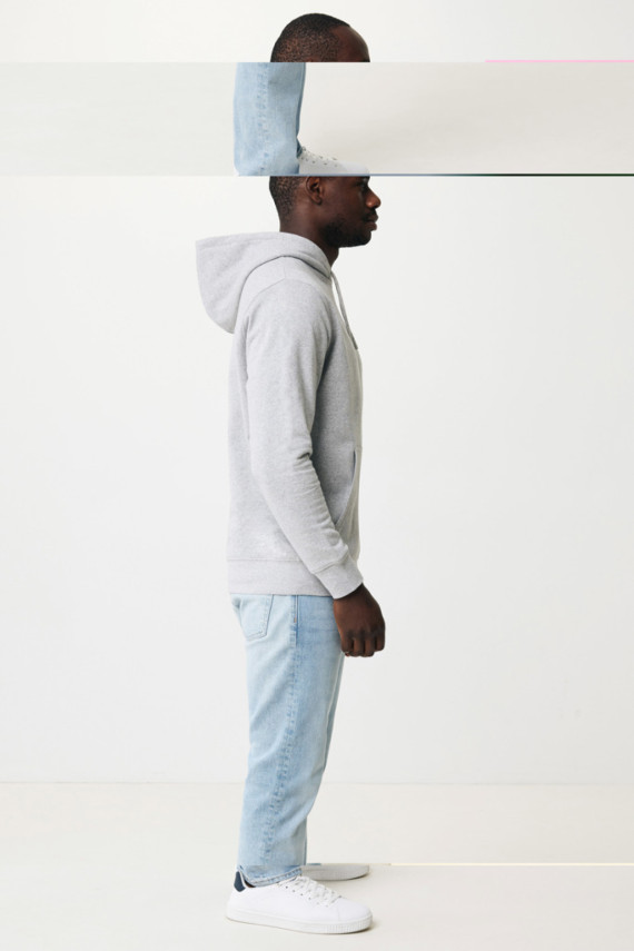 Lehká mikina s kapucí IQONIQ Rila z recykl. bavlny