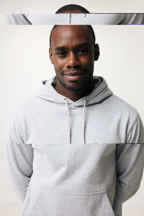 Lehká mikina s kapucí IQONIQ Rila z recykl. bavlny