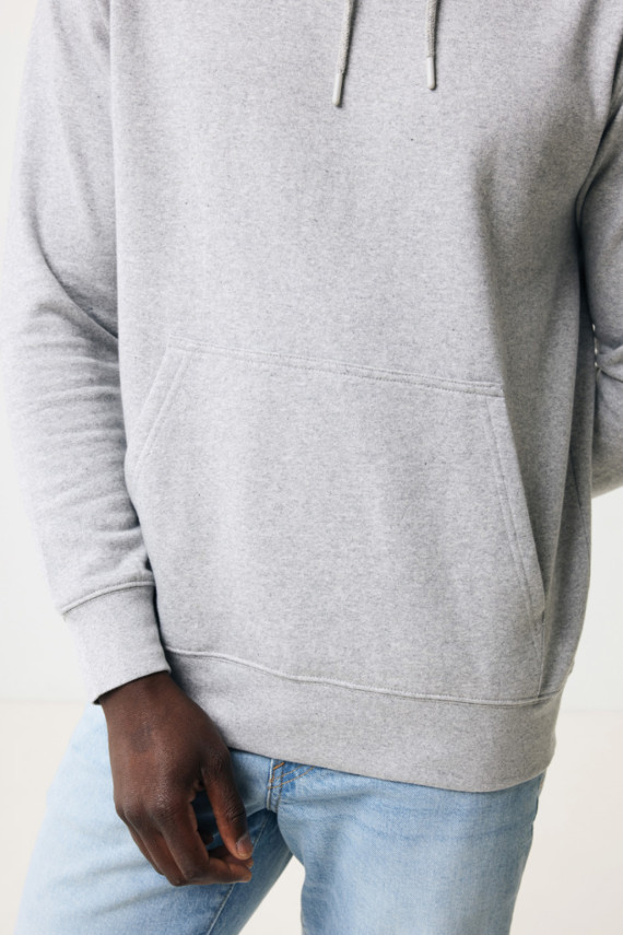 Lehká mikina s kapucí IQONIQ Rila z recykl. bavlny