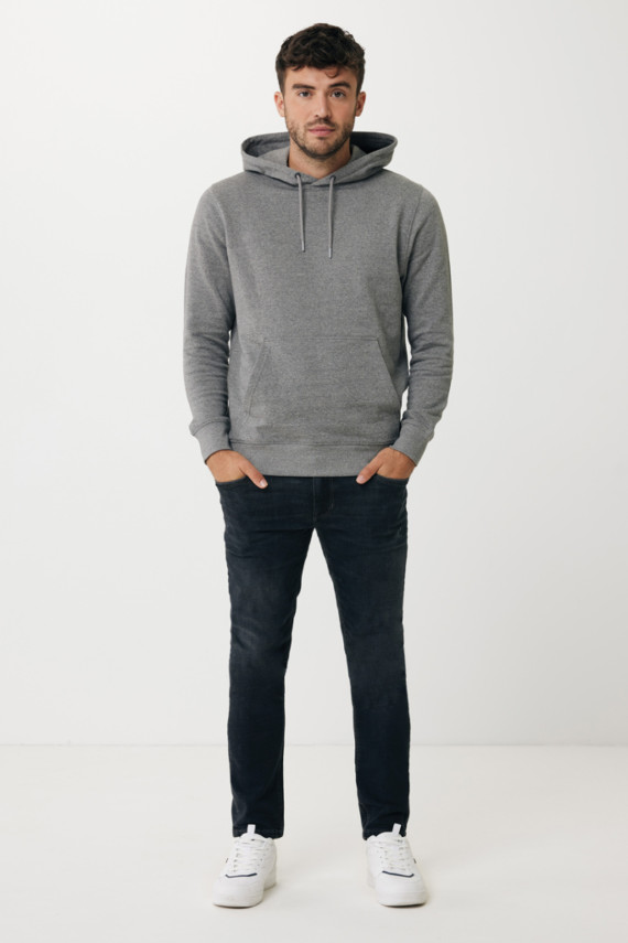 Lehká mikina s kapucí IQONIQ Rila z recykl. bavlny