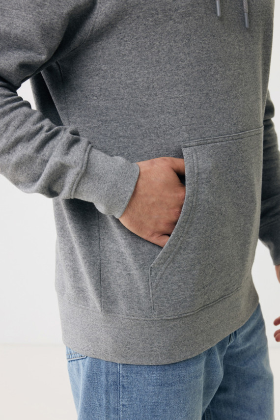 Lehká mikina s kapucí IQONIQ Rila z recykl. bavlny