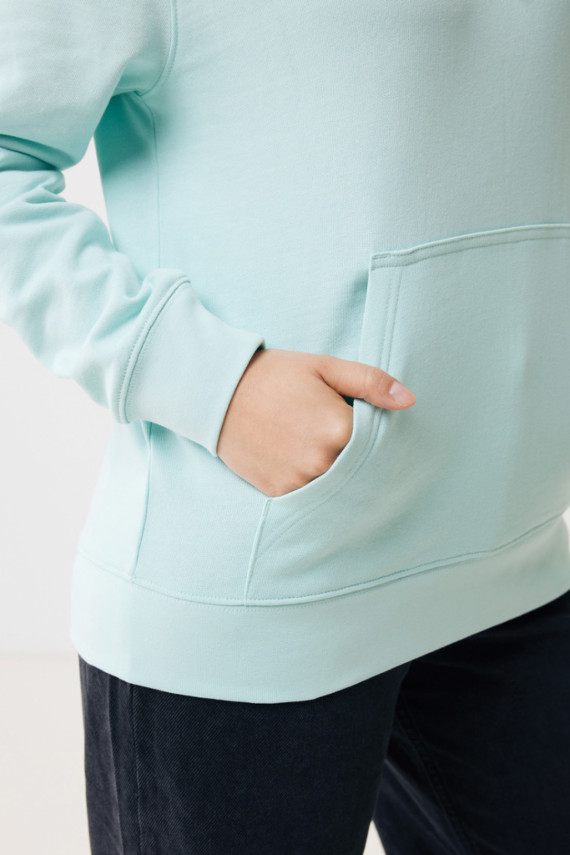 Lehká mikina s kapucí IQONIQ Rila z recykl. bavlny