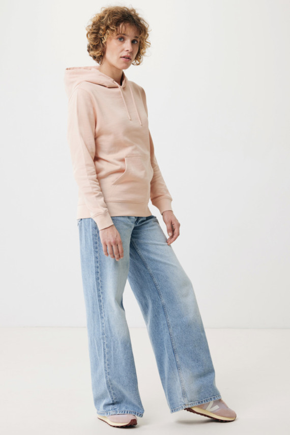 Lehká mikina s kapucí IQONIQ Rila z recykl. bavlny