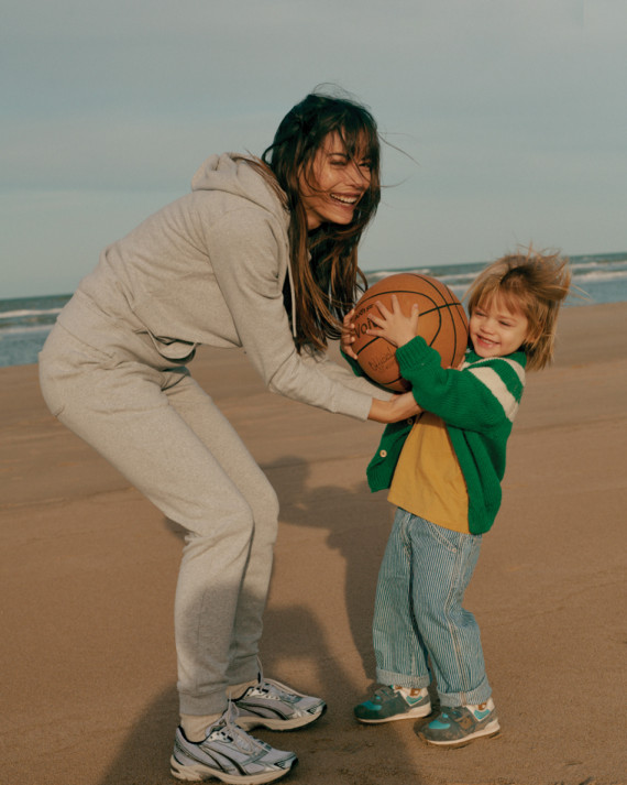 Tepláky IQONIQ Cooper z recykl. bavlny