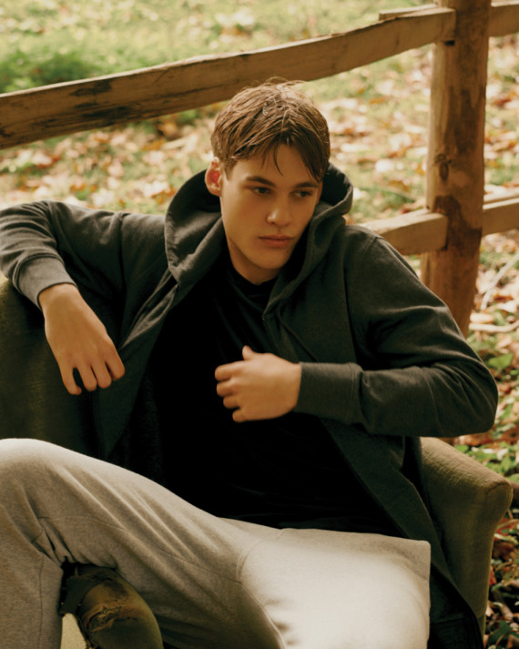 Tepláky IQONIQ Cooper z recykl. bavlny