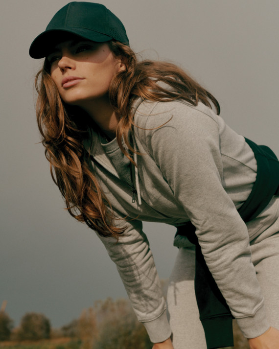 Mikina na zip s kapucí IQONIQ Abisko z recykl. bavlny