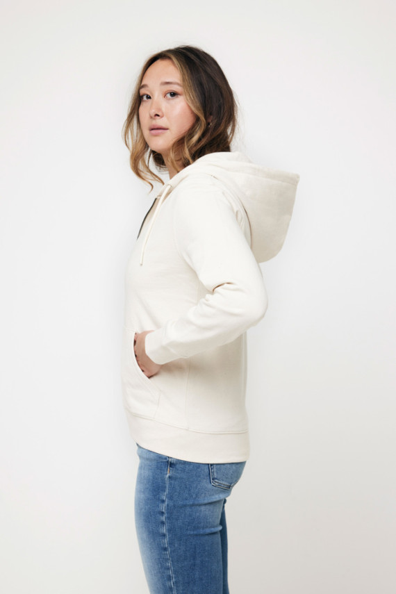 Mikina na zip s kapucí Iqoniq Abisko z recykl. bavlny