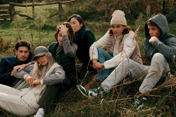 Mikina na zip s kapucí IQONIQ Abisko z recykl. bavlny