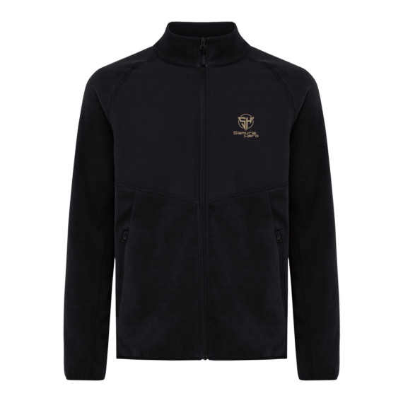 Micro fleece bunda na zip IQONIQ Talung z rec. polyesteru