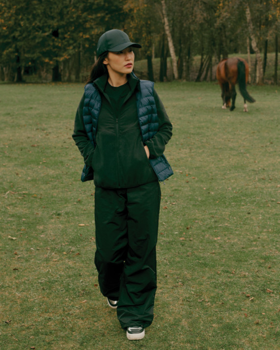 Micro fleece bunda na zip IQONIQ Talung z rec. polyesteru