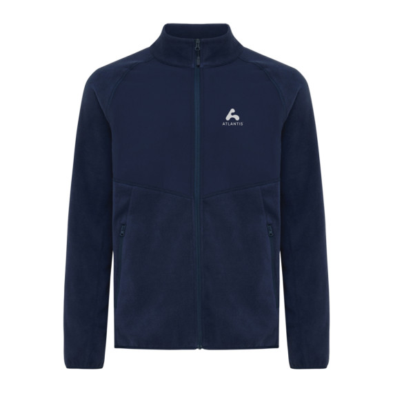 Micro fleece bunda na zip IQONIQ Talung z rec. polyesteru
