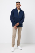 Micro fleece bunda na zip IQONIQ Talung z rec. polyesteru