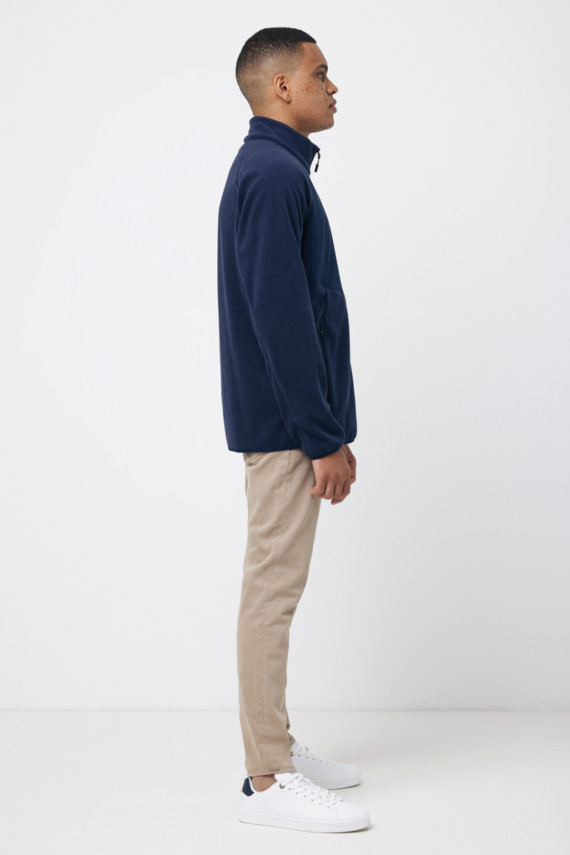 Micro fleece bunda na zip IQONIQ Talung z rec. polyesteru
