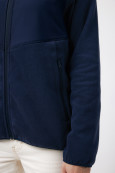Micro fleece bunda na zip IQONIQ Talung z rec. polyesteru