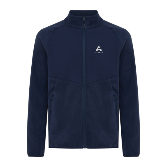 Micro fleece bunda na zip IQONIQ Talung z rec. polyesteru