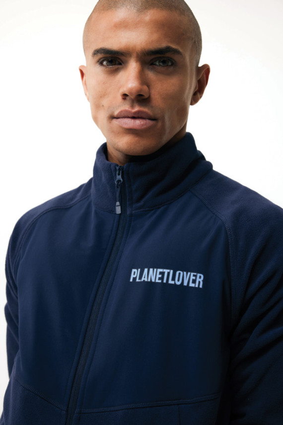 Micro fleece bunda na zip IQONIQ Talung z rec. polyesteru