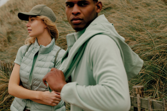 Micro fleece bunda na zip IQONIQ Talung z rec. polyesteru