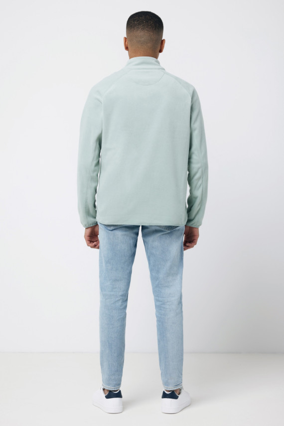 Micro fleece bunda na zip IQONIQ Talung z rec. polyesteru