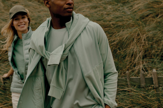 Micro fleece bunda na zip IQONIQ Talung z rec. polyesteru