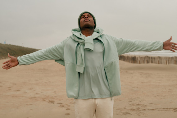 Micro fleece bunda na zip IQONIQ Talung z rec. polyesteru