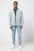 Micro fleece bunda na zip IQONIQ Talung z rec. polyesteru