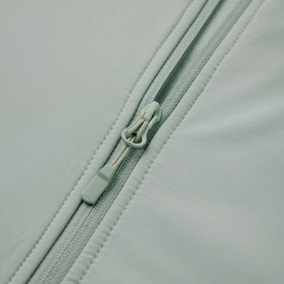 Micro fleece bunda na zip IQONIQ Talung z rec. polyesteru