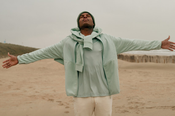 Micro fleece bunda na zip IQONIQ Talung z rec. polyesteru