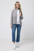 Micro fleece bunda na zip IQONIQ Talung z rec. polyesteru