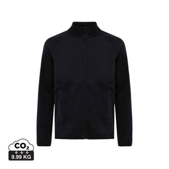 Micro fleece bunda na zip IQONIQ Talung z rec. polyesteru