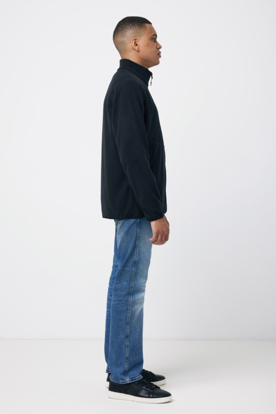 Micro fleece bunda na zip IQONIQ Talung z rec. polyesteru