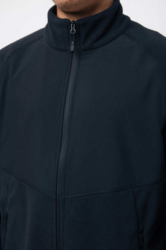 Micro fleece bunda na zip IQONIQ Talung z rec. polyesteru