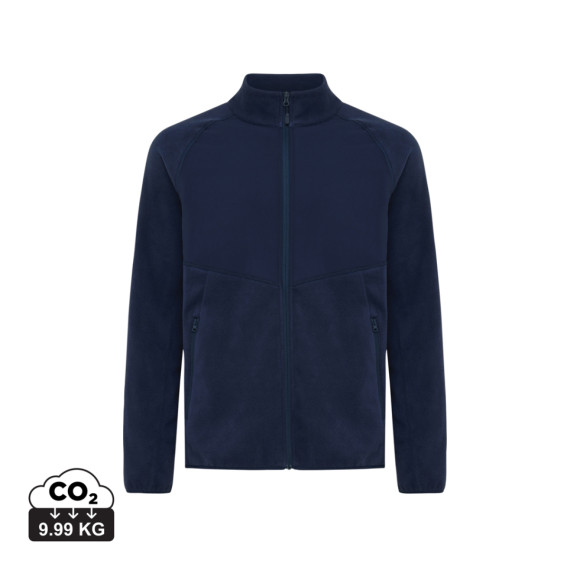 Micro fleece bunda na zip IQONIQ Talung z rec. polyesteru
